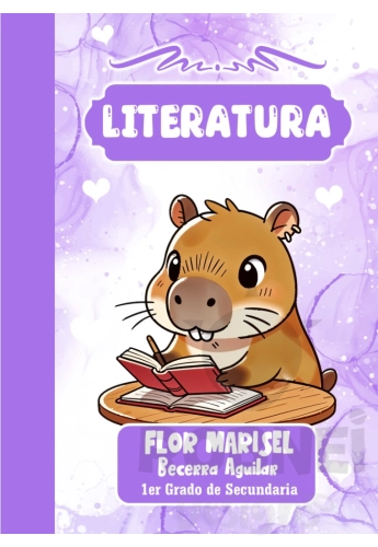 Capibara Portada Lila Literatura